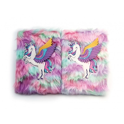 Unicorn Tasarımlı Peluş Hatıra Defteri