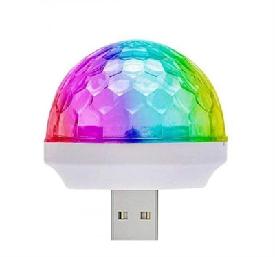 Usb Girişli Sese Duyarlı Disko Topu