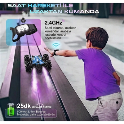 Uzaktan Kumandalı Akrobat Araba