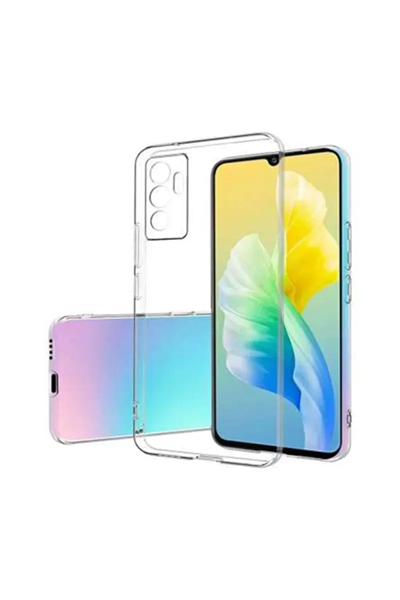 Vivo V23 5G Kılıf Lüx Şeffaf Silikon