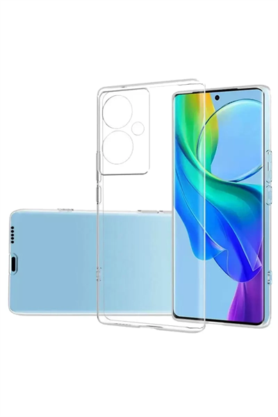 Vivo V29 Lite Kılıf Lüx Şeffaf Silikon