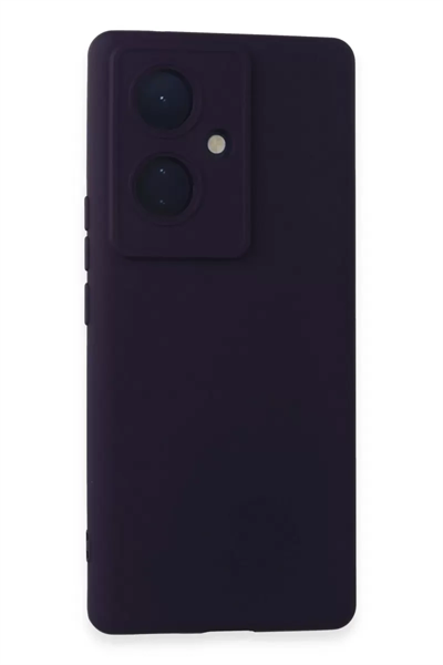 Vivo V29 Lite Kılıf Nano içi Kadife Silikon - Mor