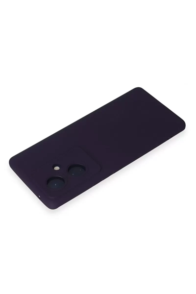Vivo V29 Lite Kılıf Nano içi Kadife Silikon - Mor
