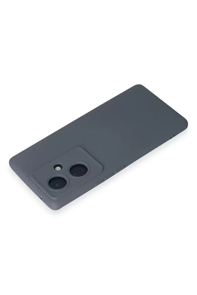 Vivo V29 Lite Kılıf Nano içi Kadife Silikon - Gri
