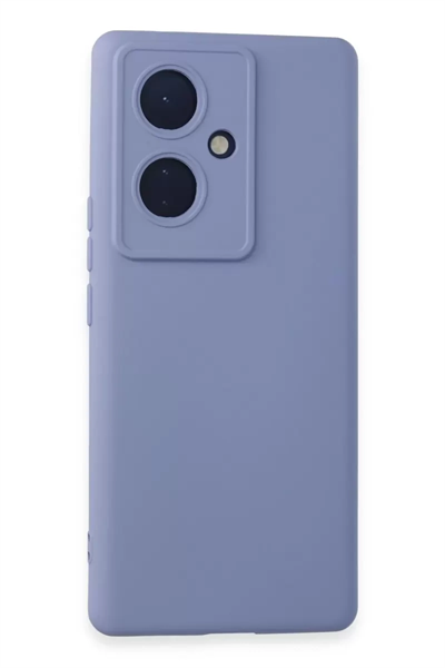 Vivo V29 Lite Kılıf Nano içi Kadife Silikon - Lila
