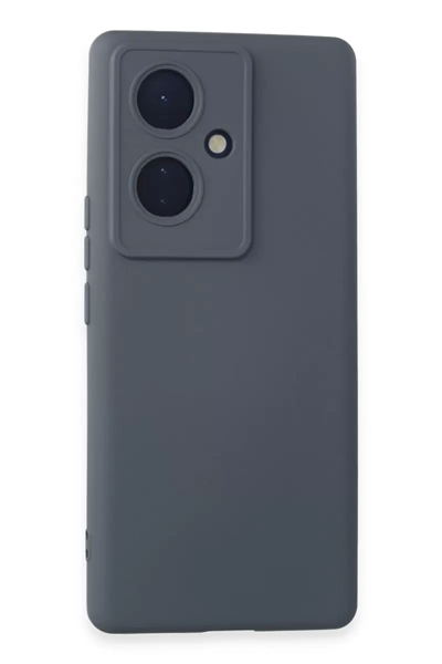 Vivo V29 Lite Kılıf Nano içi Kadife Silikon - Gri