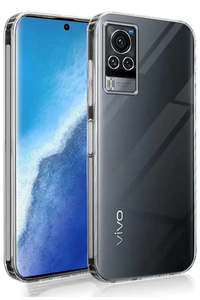 Vivo V30 5G Kılıf Lüx Şeffaf Silikon