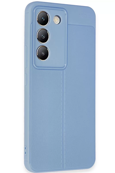 Vivo V30 Lite 4G Kılıf Auto Focus Kapak - Mavi
