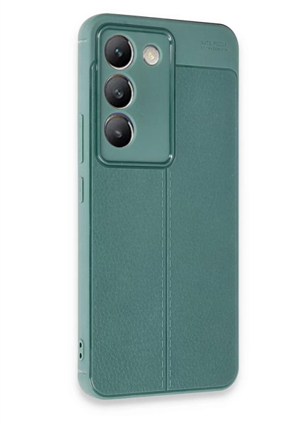 Vivo V30 Lite 4G Kılıf Auto Focus Kapak - Koyu Yeşil