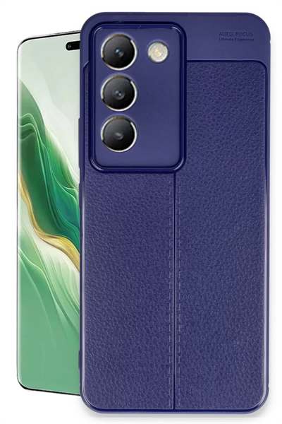 Vivo V30 Lite 4G Kılıf Auto Focus Kapak - Lacivert