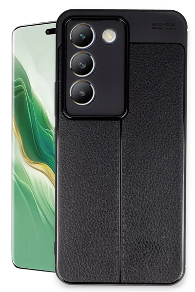 Vivo V30 Lite 4G Kılıf Auto Focus Kapak - Siyah