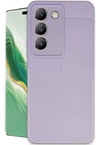 Vivo V30 Lite 4G Kılıf Auto Focus Kapak - Lila