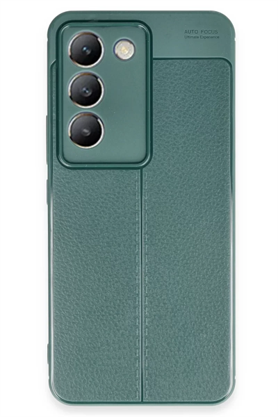 Vivo V30 Lite 4G Kılıf Auto Focus Kapak - Koyu Yeşil