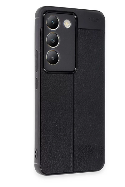 Vivo V30 Lite 4G Kılıf Auto Focus Kapak - Siyah