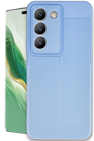 Vivo V30 Lite 4G Kılıf Auto Focus Kapak - Mavi