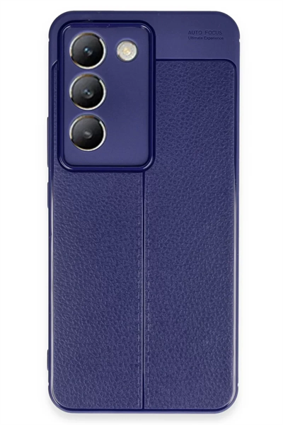 Vivo V30 Lite 4G Kılıf Auto Focus Kapak - Lacivert