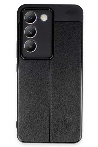 Vivo V30 Lite 4G Kılıf Auto Focus Kapak - Siyah
