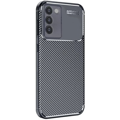 Vivo V30 Lite 4G Kılıf Auto Focus Karbon Kapak - Siyah