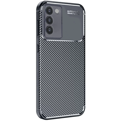 Vivo V30 Lite 4G Kılıf Auto Focus Karbon Kapak - Siyah