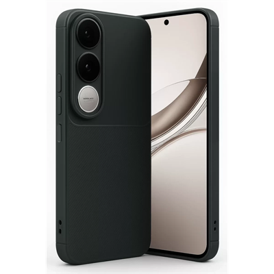 Vivo V50 Lite 4G Auto Focus Karbon Kapak - Siyah