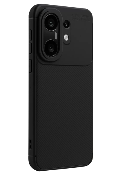 Vivo X200 FE Auto Focus Karbon Kapak - Siyah
