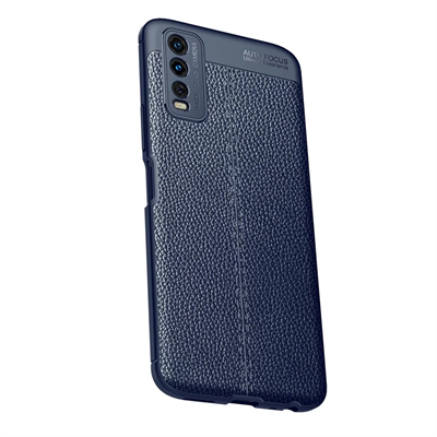 Vivo Y11S Kılıf Auto Focus Kapak - Lacivert