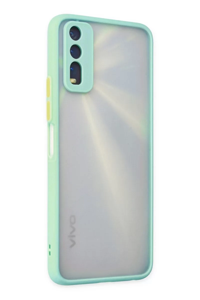 Vivo Y11S Kılıf Montreal Silikon Kapak - Turkuaz