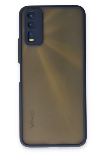 Vivo Y11S Kılıf Montreal Silikon Kapak - Lacivert