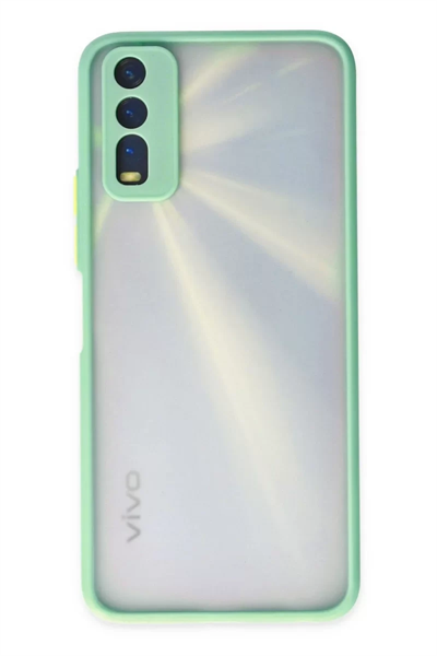 Vivo Y11S Kılıf Montreal Silikon Kapak - Turkuaz