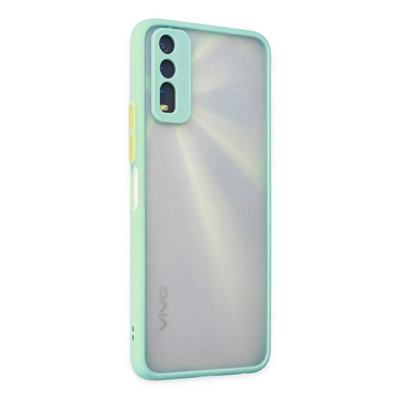 Vivo Y11S Kılıf Montreal Silikon Kapak - Turkuaz