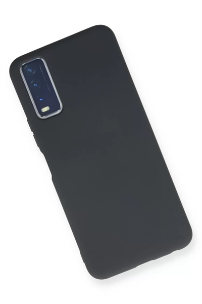 Vivo Y11S Kılıf Nano içi Kadife Silikon - Lacivert