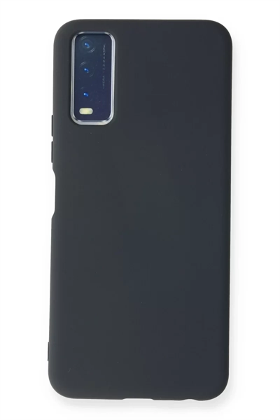 Vivo Y11S Kılıf Nano içi Kadife Silikon - Lacivert