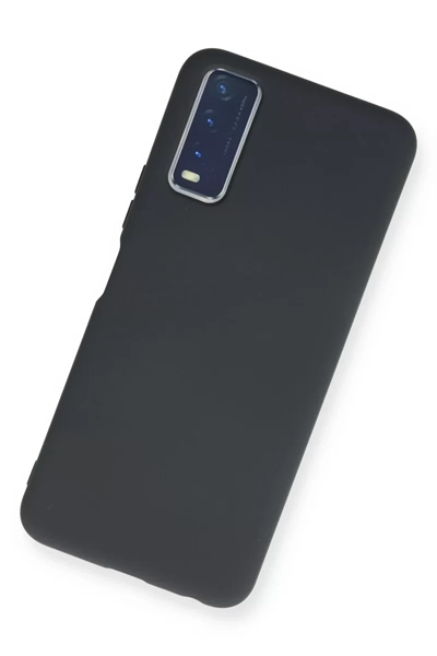 Vivo Y11S Kılıf Nano içi Kadife Silikon - Lacivert