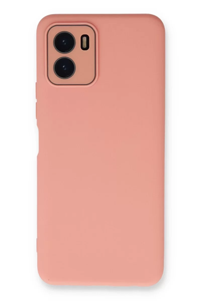 Vivo Y15S Kılıf Lansman Glass Kapak - Pembe