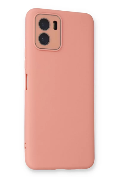 Vivo Y15S Kılıf Lansman Glass Kapak - Pembe