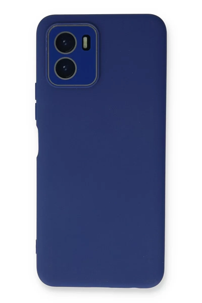 Vivo Y15S Kılıf Lansman Glass Kapak - Sky Blue