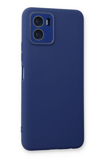 Vivo Y15S Kılıf Lansman Glass Kapak - Sky Blue