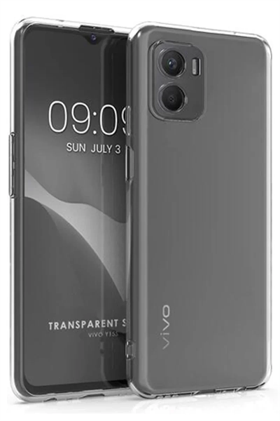 Vivo Y15S Kılıf Lüx Şeffaf Silikon