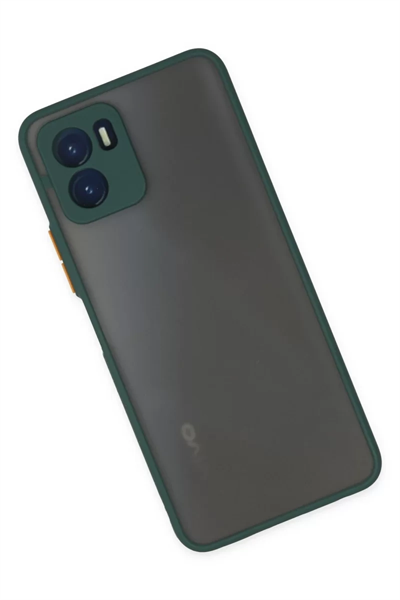 Vivo Y15S Kılıf Montreal Silikon Kapak - Yeşil