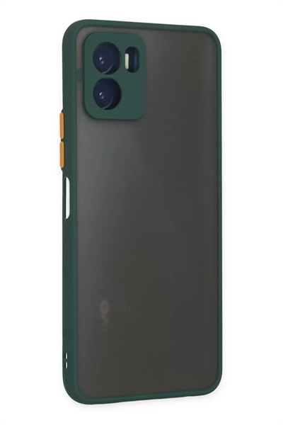 Vivo Y15S Kılıf Montreal Silikon Kapak - Yeşil