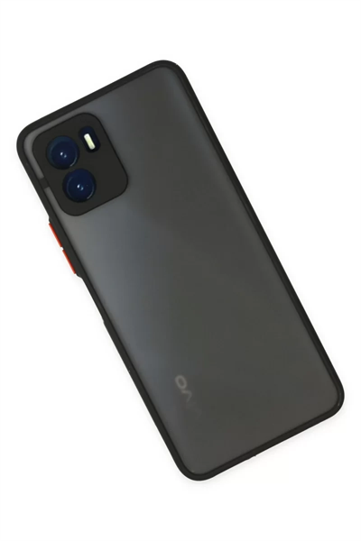 Vivo Y15S Kılıf Montreal Silikon Kapak - Siyah