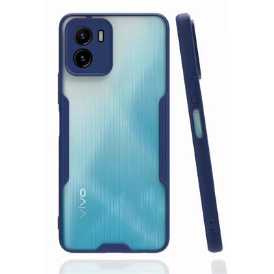 Vivo Y15S Kılıf Platin Silikon - Lacivert