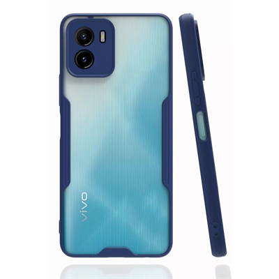 Vivo Y15S Kılıf Platin Silikon - Lacivert
