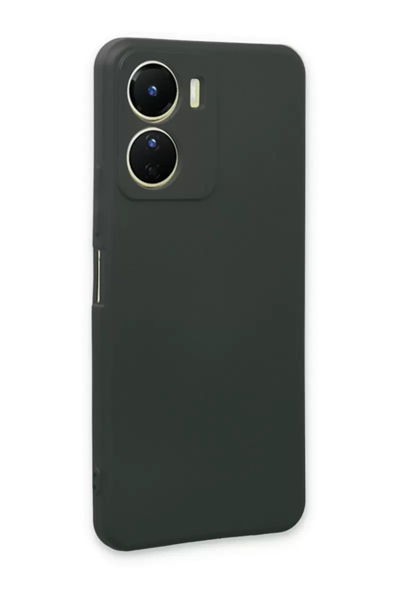 Vivo Y16 Kılıf First Silikon - Koyu Yeşil