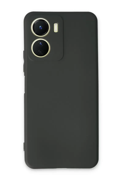 Vivo Y16 Kılıf First Silikon - Koyu Yeşil