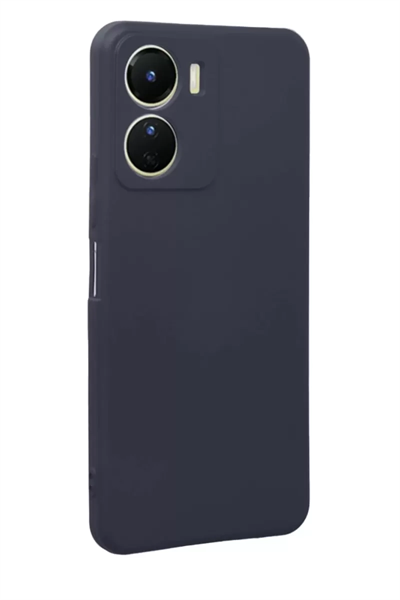 Vivo Y16 Kılıf First Silikon - Lacivert