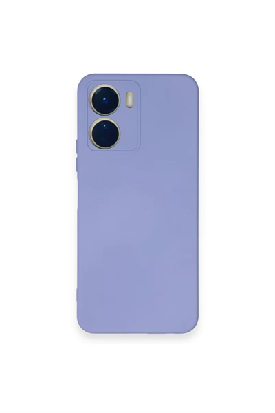 Vivo Y16 Kılıf Nano içi Kadife Silikon - Lila