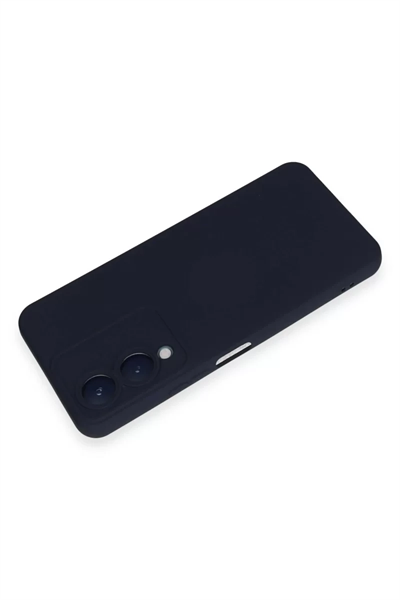 Vivo Y17S Kılıf Nano içi Kadife Silikon - Lacivert