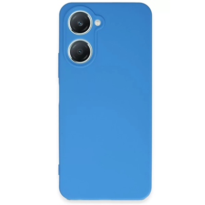 Vivo Y18 Kılıf First Silikon - Mavi