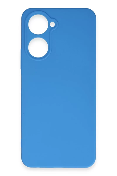 Vivo Y18 Kılıf First Silikon - Mavi